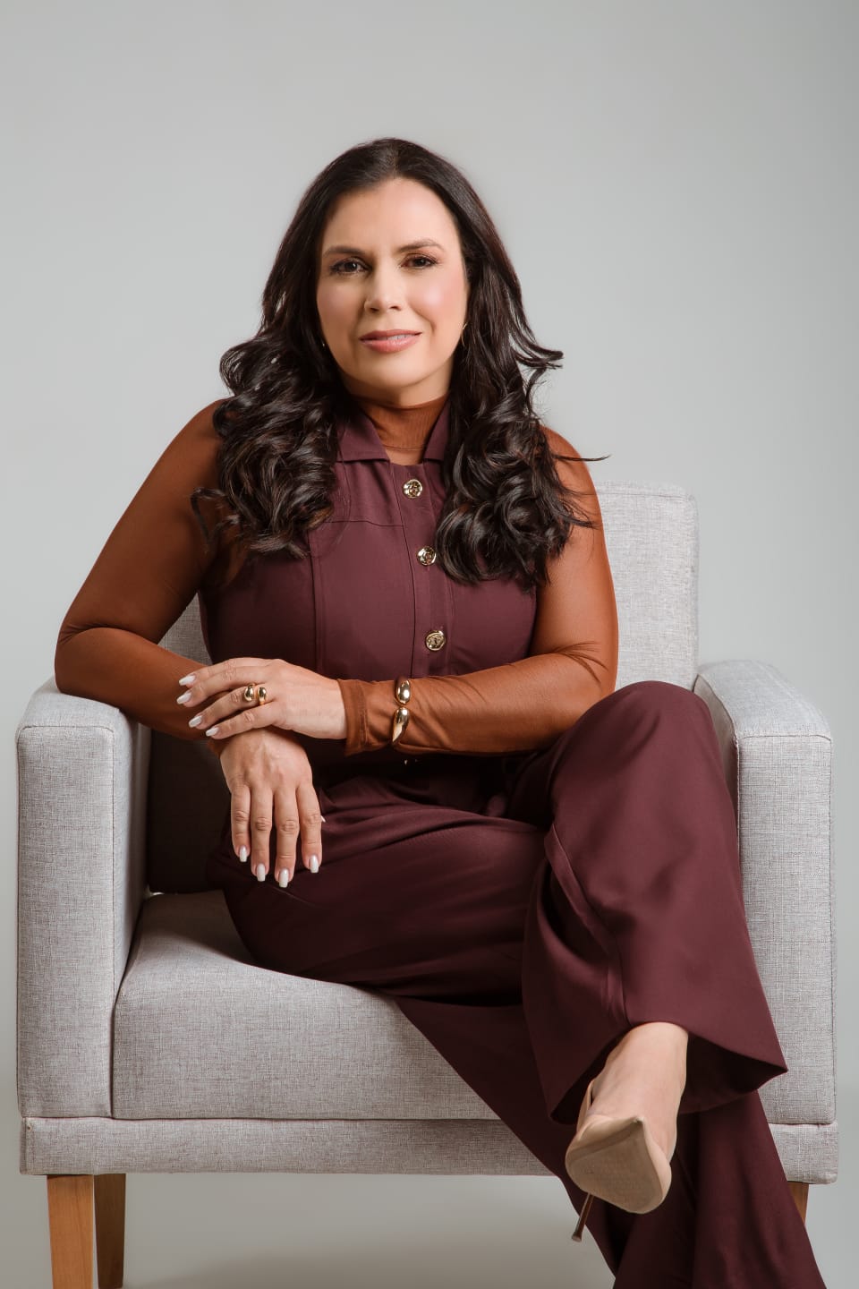 Jacke Freitas em sessão — psicóloga clínica